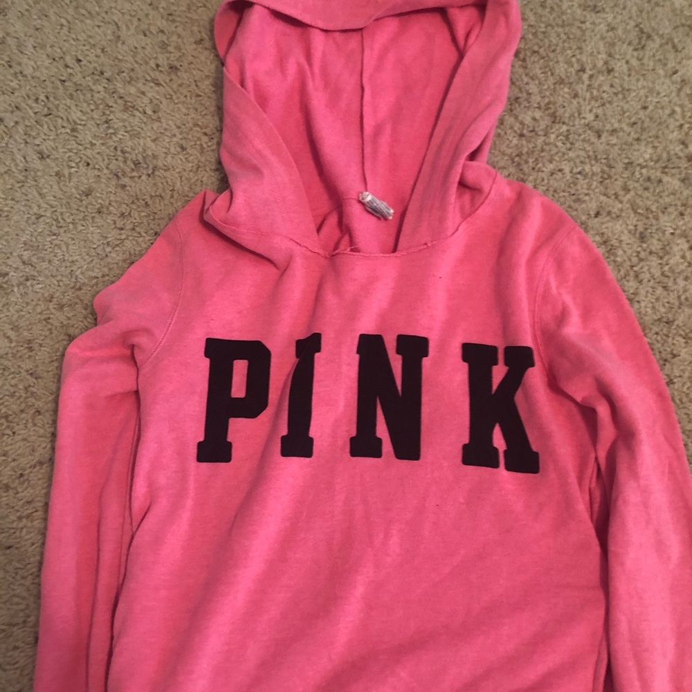 Pink hoodie